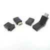 Регулируемый разъем 90 270 градусов HDMI-совместимый мужской к женскому прямому адаптеру-конвертеру прямоугольный локоть для HDTV видео