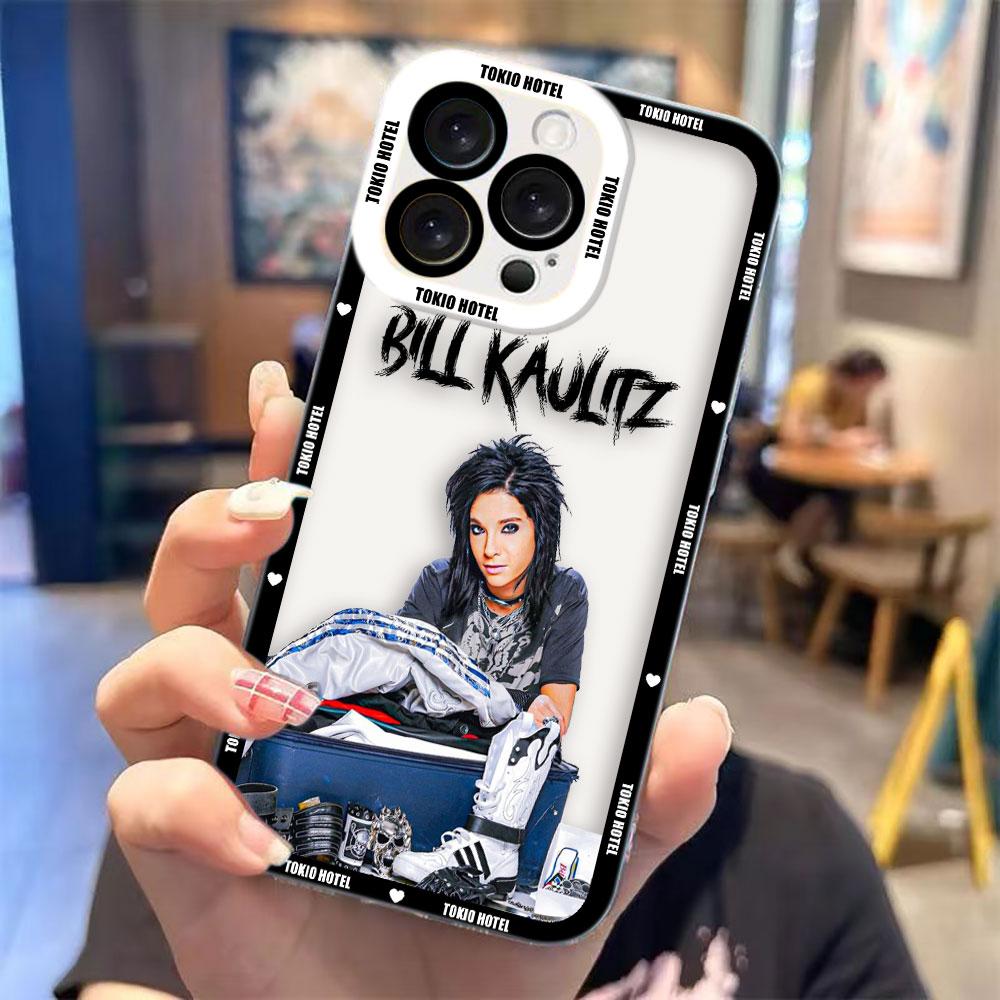 Tokio H-Hotel B-Bill K-Kaulitz Прозрачный чехол для телефона для Samsung A72 A71 A57 A56 A55 A53 A52 A51 A36 A35 A33 A32 A26 A24 A23 A22 Чехол