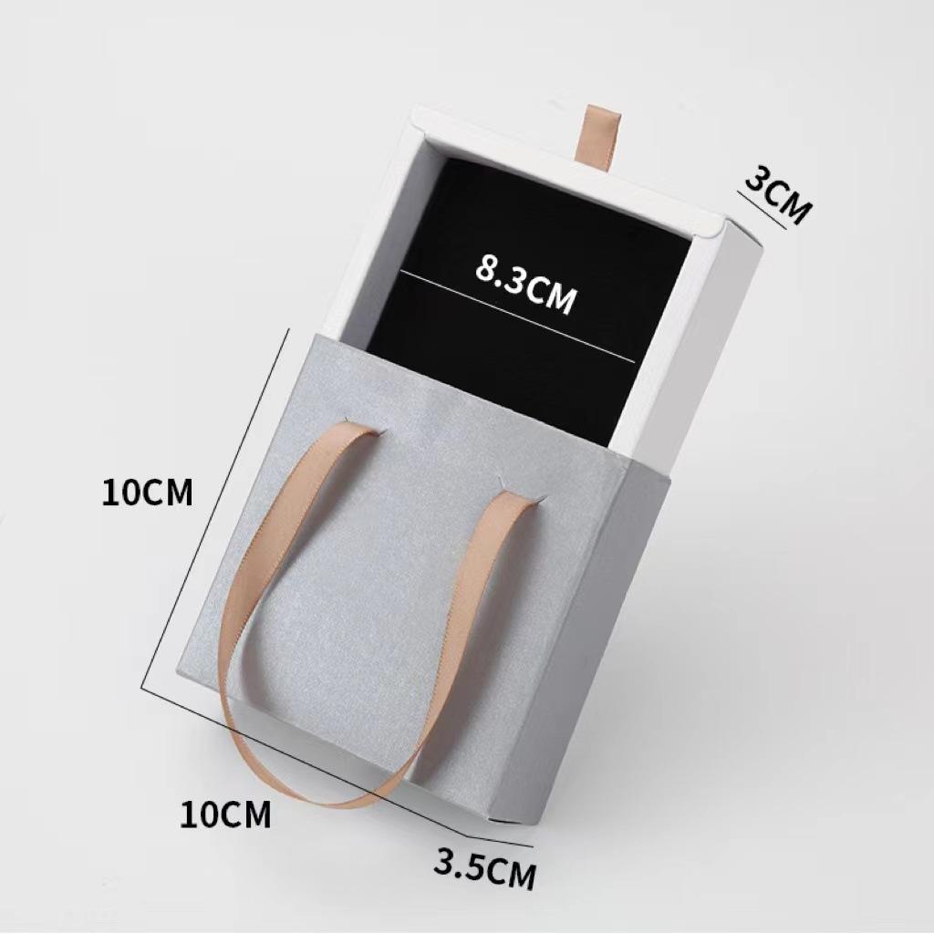 Выдвижной ящик для бумаги, шкатулка для драгоценностей, ручная упаковка ювелирных изделий, подарочная коробка для хранения колец, сережек, ожерелий