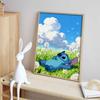 Disney Stitch Dandelion Dream Diamond Art Painting Kit 5D Handmade DIY Diamond Painting, Home Wall Decoration