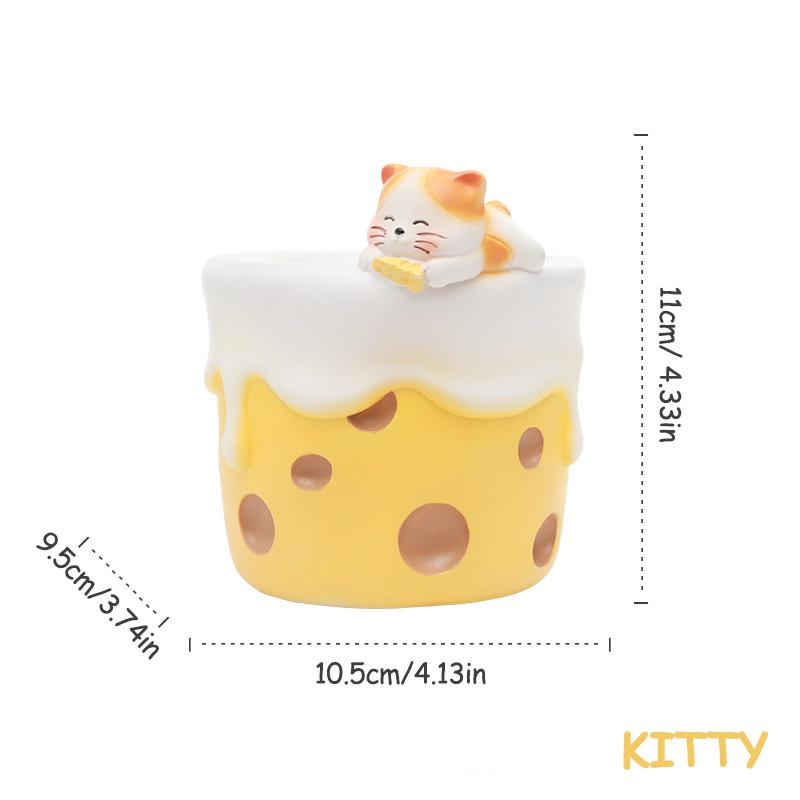 Милый десерт тема суккуленты растения горшок креативный кашпо для животных для мини бонсай сказочные садовые украшения украшение для дома столешница