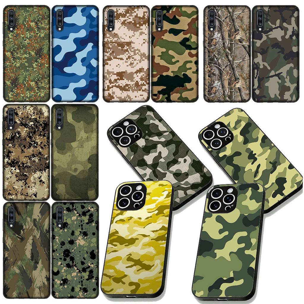 Camo Military Army Camouflage Pattern Phone Case for Apple iPhone 12 13 Mini XS 11 Pro Max 7 8 Plus + XR 8+ X SE 2020 SE3 Cover