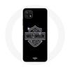 Чехол - Maniacase - Samsung Galaxy A22 5G - Черный - Мягкий - Логотип Harley Davidson