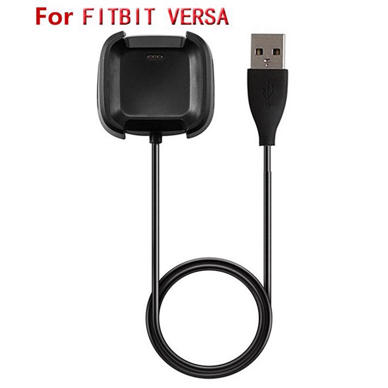 Зарядная док-станция для умных часов Fitbit Versa USB-кабель для передачи данных Настольное зарядное устройство