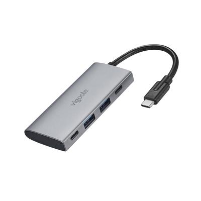 Vigoole USB C Hub 10 Гбит/с USB Gen 2 SuperSpeed USB 10 Гбит/с Совместимый 2x порта со скоростью передачи данных 10 Гбит/с Совместимый с MacBook iPad Pro и