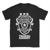 STARS Raccoon Police DepartUnisext T Shirts Unisex WoUnisex Pure Cotton Vintage TShirts Round Collar Tee Shirt Clothing Big Size