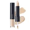 The Saem Japan Official Cover Perfection Ideal Concealer Duo 01 Прозрачный бежевый 4,5 г(жидкость)+4.2г(придерживаться) 0127