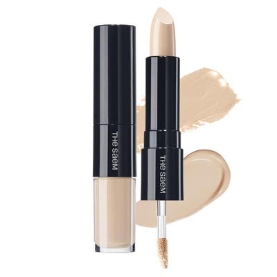 Япония Официальный Cover Perfection Ideal Concealer Duo 01 Clear Beige 4.5г(жидкость)+4.2г(придерживаться) 0127