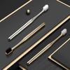 Gold Silver Soft Toothbrush Electroplate Dental Brushes Luxury Adult Tooth Brush  Men