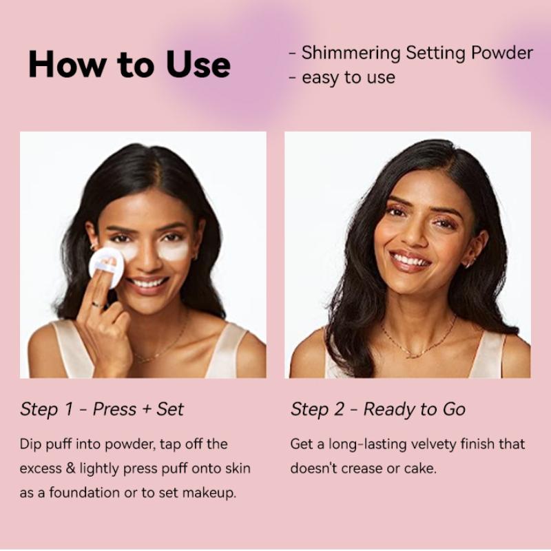 Шелковистая рассыпчатая пудра с контролем жирности, осветляющая водостойкая матовая пудра с бриллиантовой оправой, пудра для макияжа