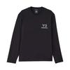 Y-3 X Neighborhood Logo Long-Sleeve Tee Black Unisex Tops JW7001