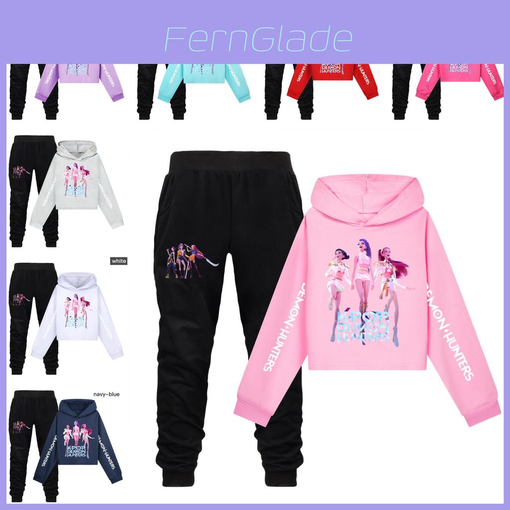 Kpop Demon Hunters Kids Sportswear Set With Cotton Fabric For Active Play