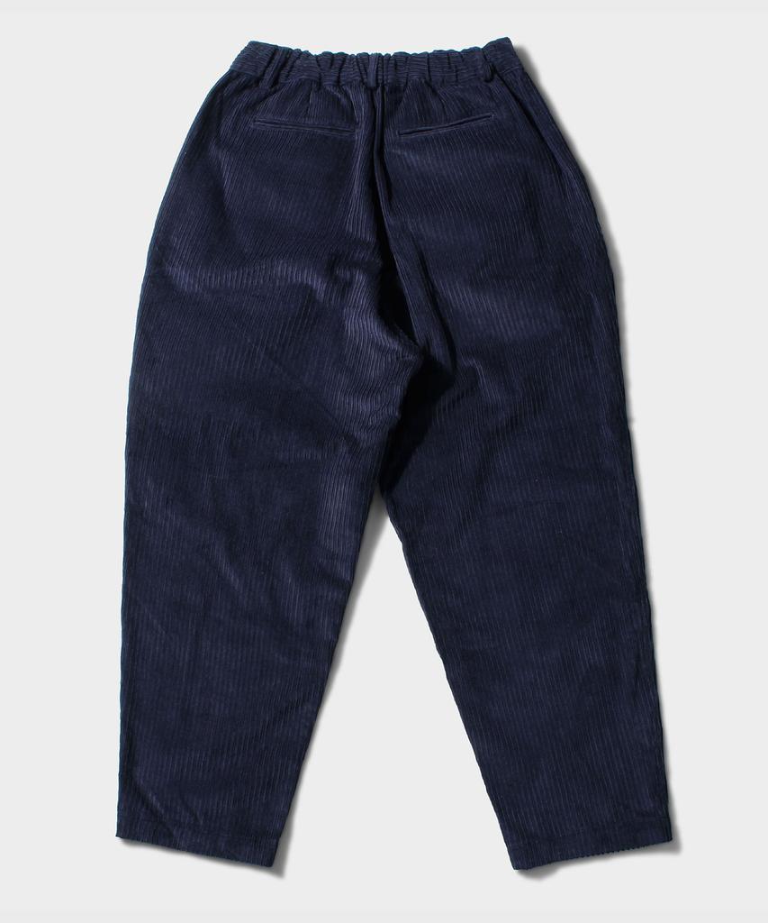 VDR Two-Tuck Corduroy Pants [Sailor Blue]