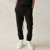 Fear of God Essentials Флисовые трикотажные спортивные штаны на шнурке SS21 Унисекс Низ Черный FOG-SS21-562