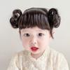 Детский парик-повязка на голову в китайском стиле, для новорожденных и детей, головной убор на Новый год, для малышей, аккуратная челка-парик