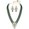 Crystal Faux Pearl Kundan Jewellery Gift Set for Women Girls