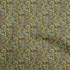 Cotton Flex Brown Fabric Floral Craft Projects Decor Fabric Printed By The Yard 40 Inch