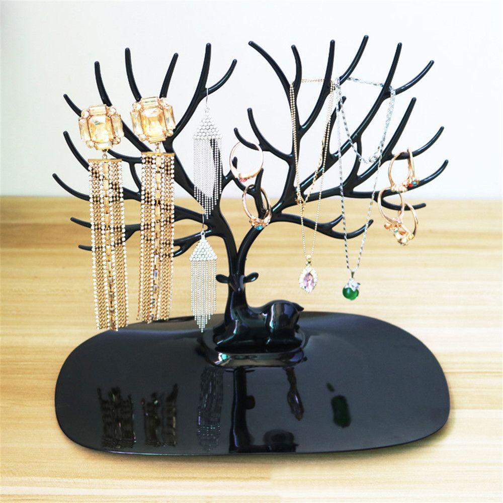 Креативные серьги, подвеска, олень, ювелирные изделия, подставка для хранения, ожерелье, органайзер для браслетов