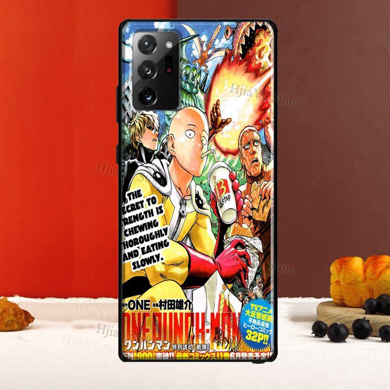 Чехол One Punch Man Japan Manga для Samsung Galaxy S20 FE S22 S21 Ultra Note 20 Note 10 S8 S9 S10 Plus, чехол для телефона