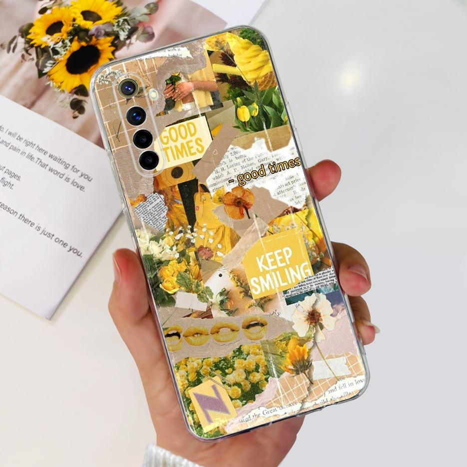 Чехол для Realme 6 Pro Чехол для Realme 6i 6S Роскошный Популярный Расписная Задняя Крышка Мягкий Силиконовый Чехол для Телефона Для Realme 6S 6i Realme6 Pro Оболочка