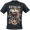 Винтажная футболка Epica Черная с черным принтом Для мужчин Все размеры S-234XL T-shirt T1842 Унисекс Футболка