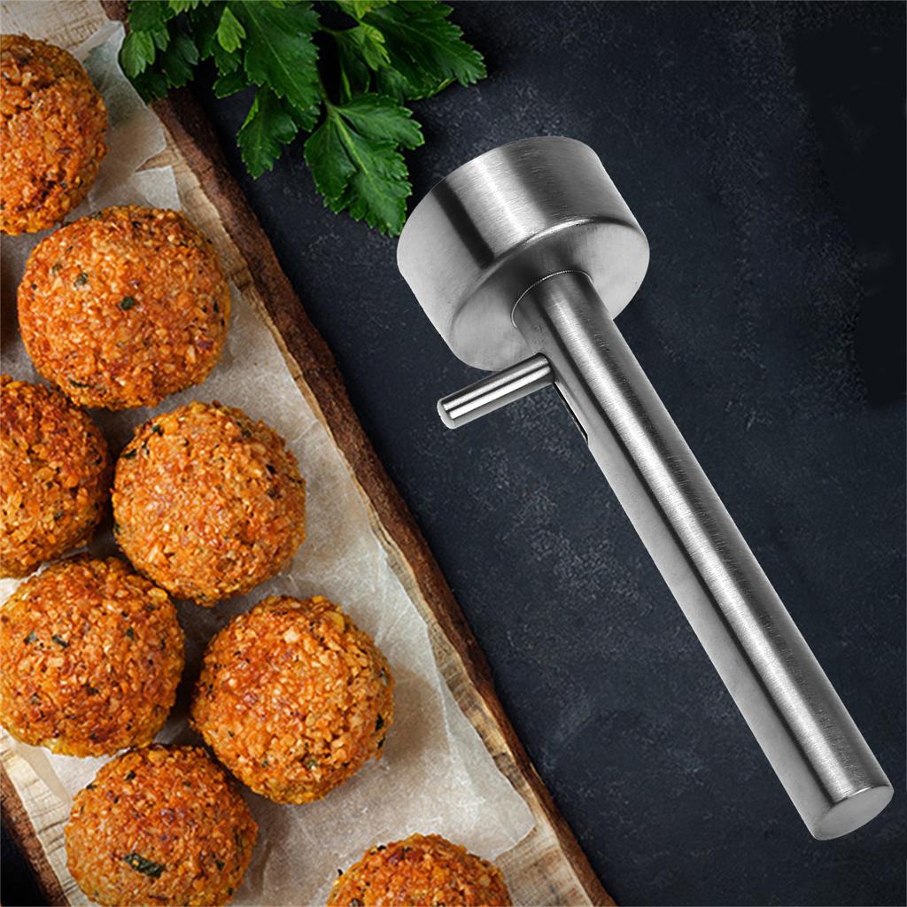 Professional Meatball Scoop Falafel Maker Scoop Ball Maker Stainless NonSticky Meat Baller Scoop Tool Falafel Maker Tool