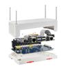 Raspberry Pi 4B/5 Industrial Expansion Board: RS232, RS485, CAN, CANFD with Housing
