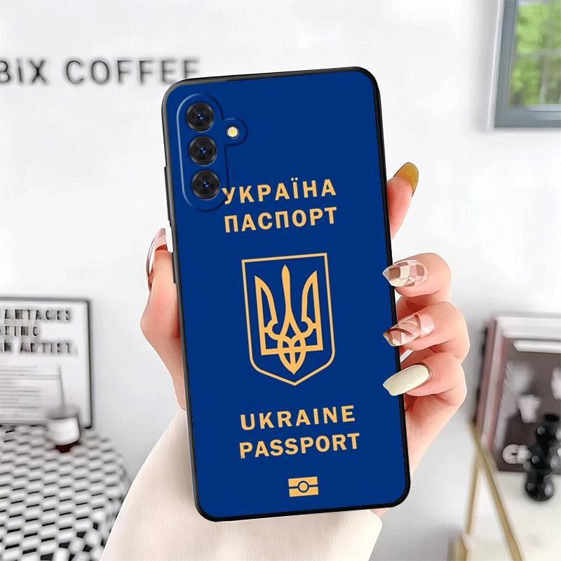 Ukraine Aesthetic Soft Phone Case for Samsung A17 A37 A57 A16 A26 A36 A56 A15 A25 A35 A55 A14 A24 A34 A54 A13 A23 A33 A53 A52 A1
