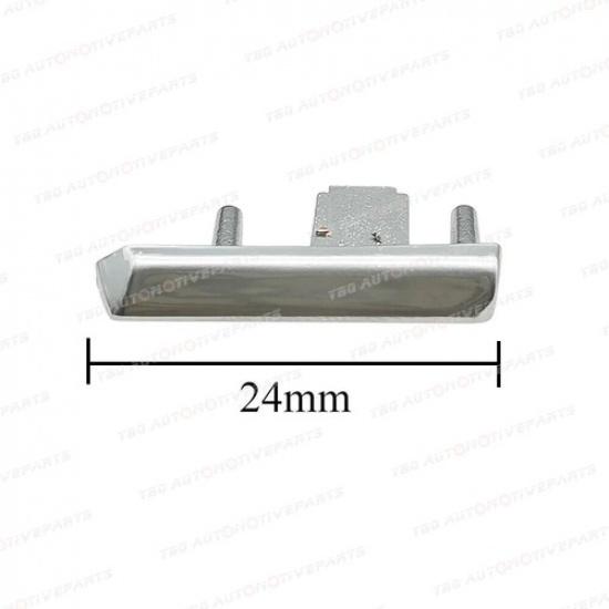 Chrome Air Volume A/C Button Trim CD Panel Plating Strip for BMW X5 F15 2014 -18