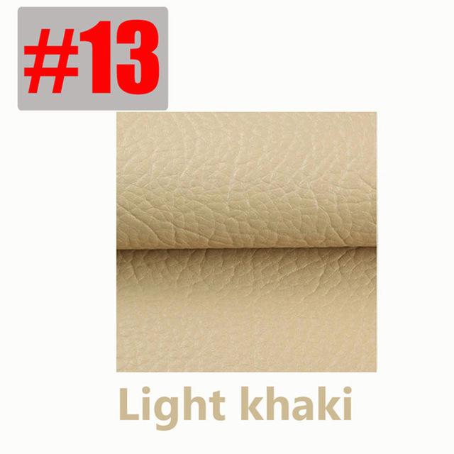 50X135CM Length PU Leather Self Adhesive Fix Subsidies Simulation Skin Back Since the Sticky Rubber Patch Leather Sofa Fabrics