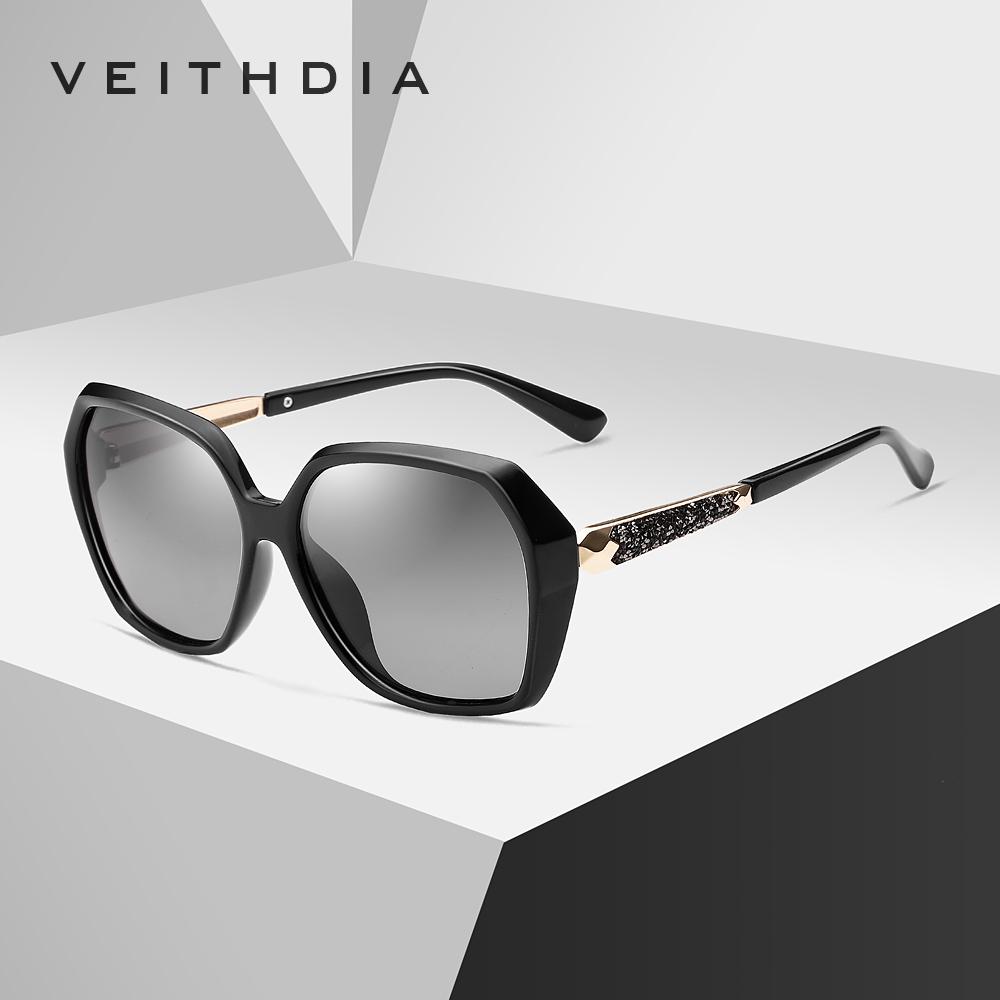 VEITHDIA TR90 женские солнцезащитные очки с поляризационными линзами, роскошные женские дизайнерские солнцезащитные очки для женщин 3161