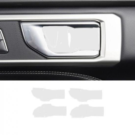 Inner Door Bowl Sticker Cover Trim 4PCS For Ford Explorer - Bright White