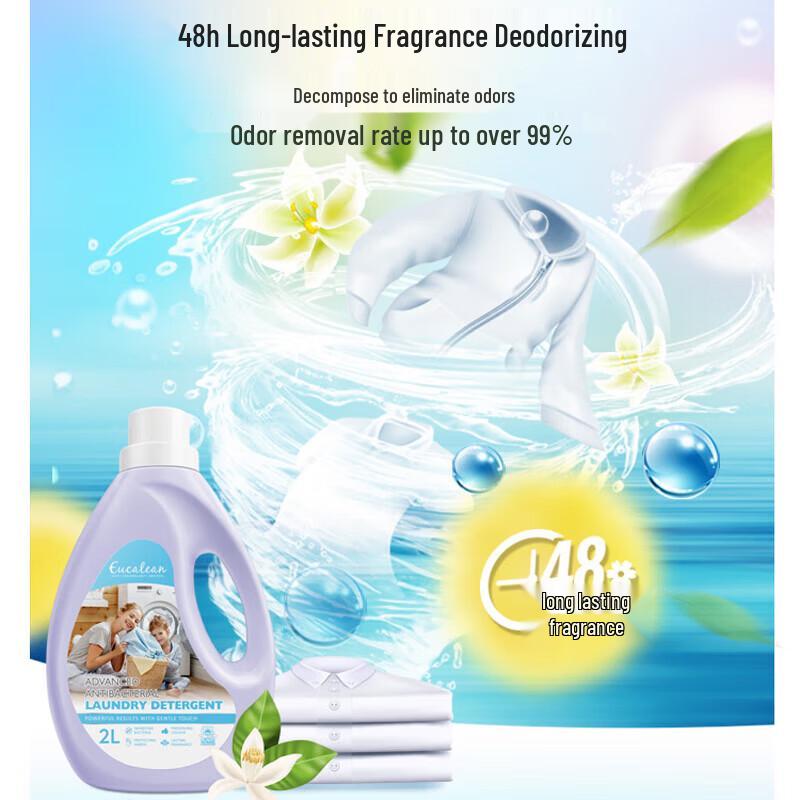 Зеленая Долина Эвкалипт Многоэффектное Антибактериальное Средство для Стирки