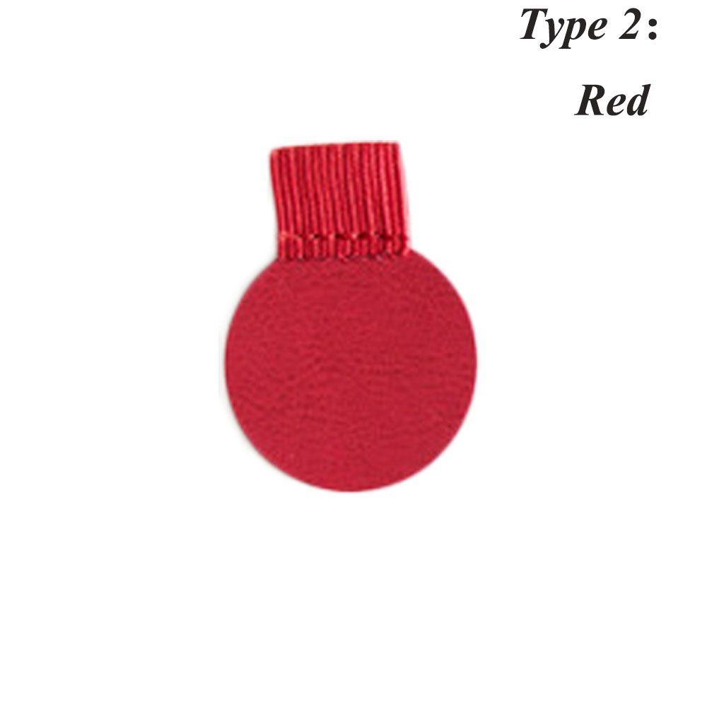 4PCS Useful Convenient Stationery Self-adhesive Pen Holder Leather Pen Clips Notebook Elastic Loop