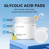 Салфетки с гликолевой кислотой для ухода за кожей, отшелушивания, очищения пор лица, уменьшения акне, 50 подушечек 1 мл