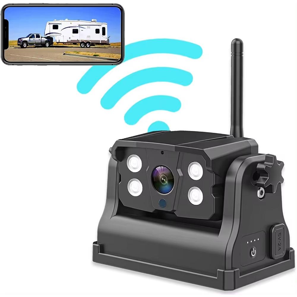 Цифровой беспроводной AHD 7-дюймовый монитор DVR 1080P ночное видение обратный резервный рекордер Wifi камера для автобуса автомобиля грузовика