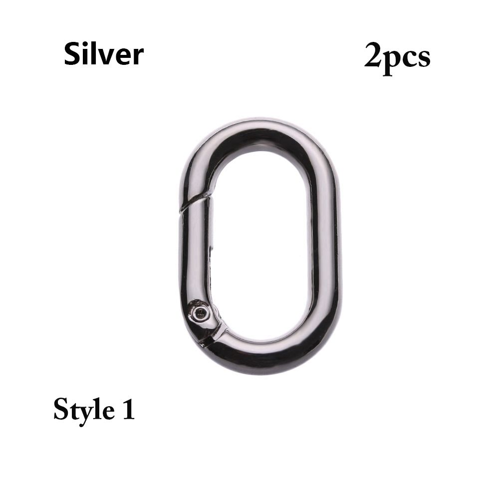 Bottle Hooks Camping Hiking Spring Oval Rings Outdoor Carabiner Handbags Clips Bag Belt Buckles