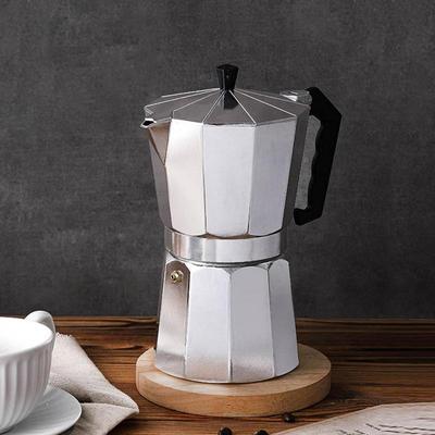 Итальянская кофеварка Moka Coffee Pot Итальянская кофеварка Espresso Простая в использовании чашка Espresso Pot Готовит восхитительный кофе