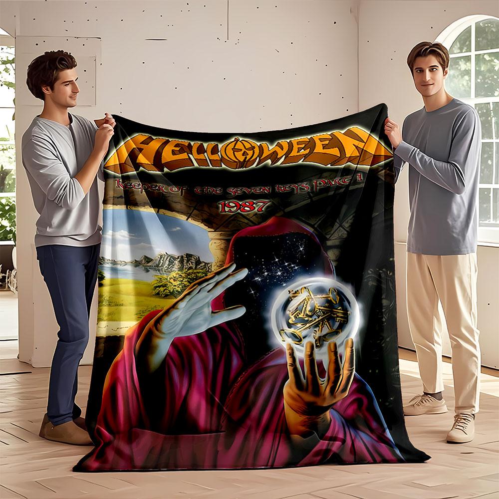 Helloween Album Art Blanket for all seasons blanket lunch break throw gift