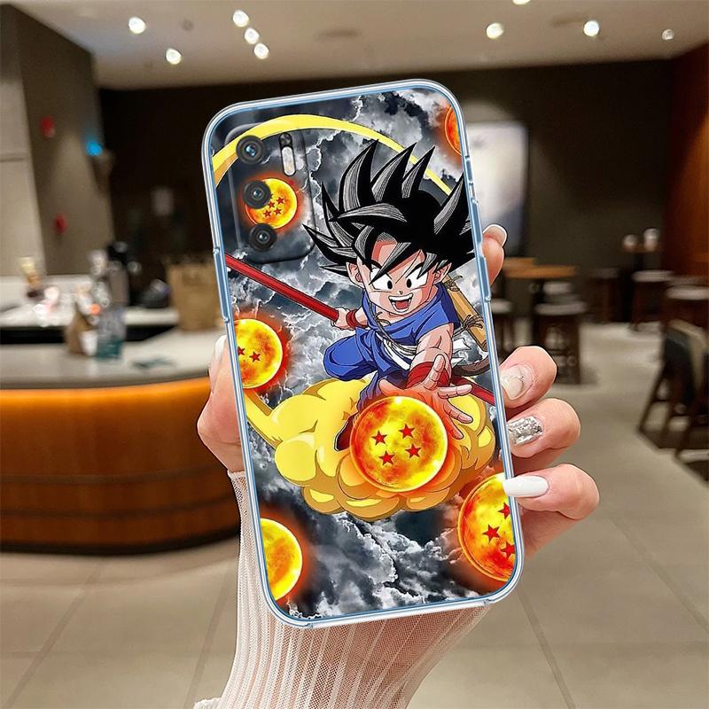RE26 Dragon Ball Goku Transparent Phone Case for Motorola Moto Edge 20 30 40 50 S30 Fusion Ultra Pro Neo Lite + G200 G23
