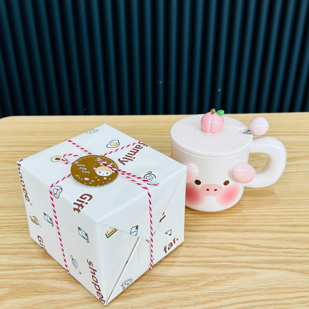 Рождественский подарок для девочек Рождественская чашка Маленький подарок для лучшей подруги, девушки Практичная чашка для воды Креативная подарочная коробка Кружка