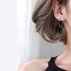 star Double Ear Holes Female Ear studs Star Ear studs Ear Chain Earrings Korean Style Earrings
