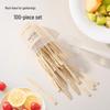 Natural Bamboo Disposable Fruit Forks