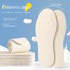 Children's Latex Insoles Are Antibacterial, Odorless, Sporty, Highly Elastic, Shock-absorbing, Comfortable, and Breathable Insoles for Kid