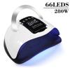 Nail Lamp LED UV Lamp For Nails 66LEDs Nail Drying Lamp For Manicure With Smart Sensor Nail Polish Dryer Nail Salon Tool Lamp