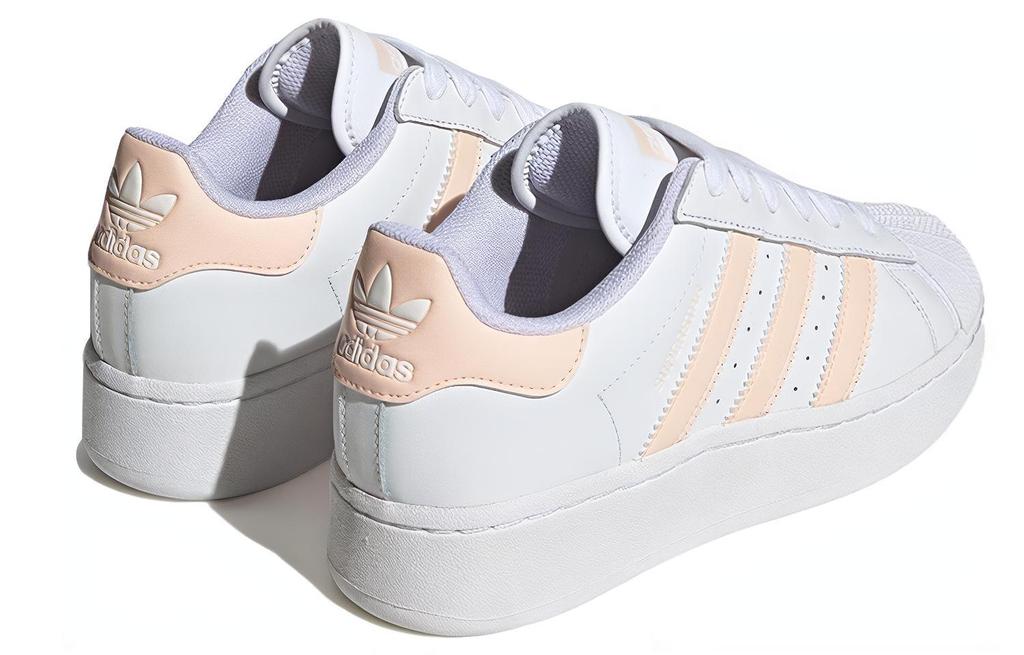 adidas Оригинальные кроссовки Superstar Xlg 'Cloud White Bliss Orange' Женские IF3004
