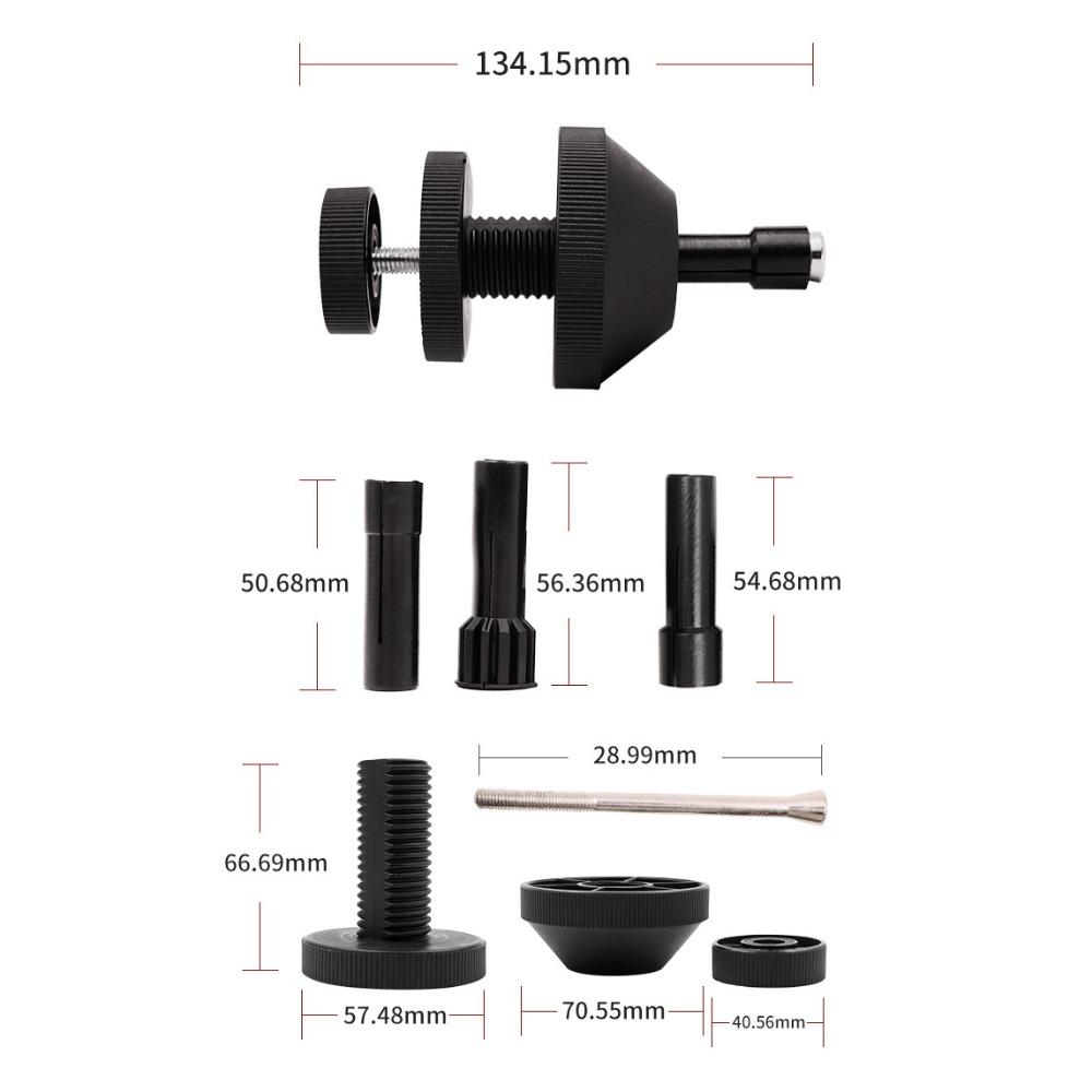 Комплект для выравнивания сцепления с 3 цангами, инструмент для выравнивания одной пластины, инструмент для демонтажа выравнивания сцепления