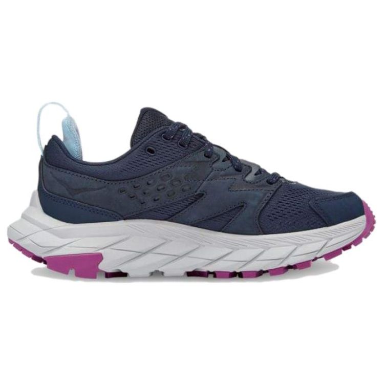 HOKA Anacapa Breeze Low Космический Серый Гавань Туман Женские Кроссовки Синий 1127921-OSHM