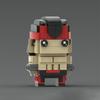Классическая игровая периферия Строительные блоки MOC Mortal Kombat Фигурки действий Модель Игрушка для сборки ребенком Подарок на день рождения
