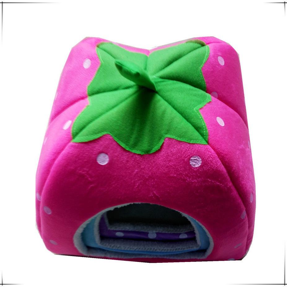 Клубничная лежанка для домашних животных для собак и кошек